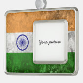 Indien Rahmen-Ornament Silber (Links)