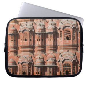 INDIEN, Rajasthan, Jaipur: Hawa Mahal (Palast der Laptopschutzhülle