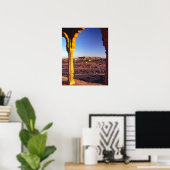 Indien, Rajasthan, Jaisalmer. Der Ausblick Poster (Heimbüro)