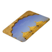 Indien, Rajasthan, Jaisalmer. Sandsteinkuppeln Magnet (Linke Seite)