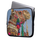 INDIEN, Rajasthan, Pushkar: PUSHKAR CAMEL FAIR, Laptopschutzhülle (Vorderseite Links)