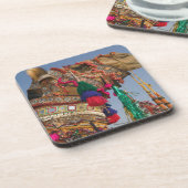 INDIEN, Rajasthan, Pushkar: PUSHKAR CAMEL FAIR, Untersetzer (Linke Seite)