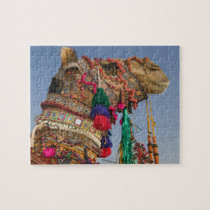 INDIEN, Rajasthan, Pushkar: PUSHKAR-KAMELMESS, Puzzle
