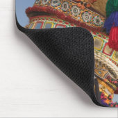 INDIEN, Rajasthan, Pushkar: PUSHKAR-KAMELMESSEN, Mousepad (Ecke)