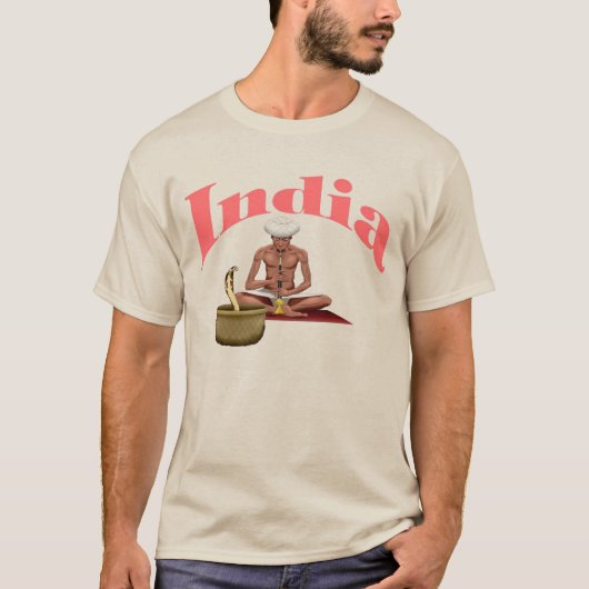 Indien Reisen Shirt (Vorderseite)