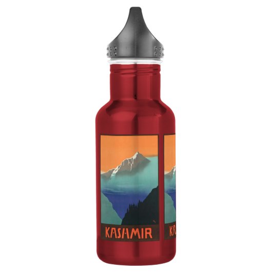 Indien Reiseplakat Trinkflasche (Links)