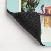 Indien Reiseplanmousepad Mousepad (Ecke)