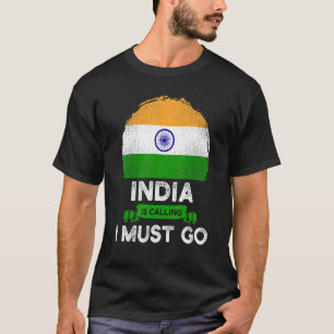 Indien ruft an, dass ich Indianererbe-Wurzeln gehe T-Shirt