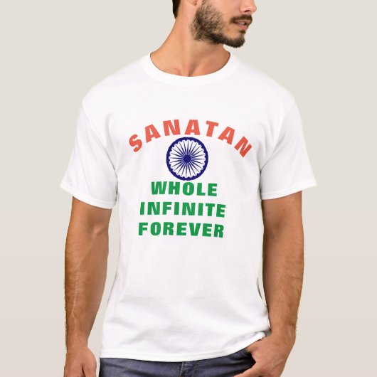 Indien Sanatan Strong Patriotic Desi Indian Prix T-Shirt (Vorderseite)