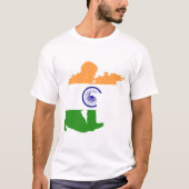 Indien Siegel T-Shirt (Vorderseite)