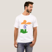 Indien Siegel T-Shirt (Vorne ganz)