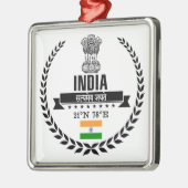 Indien Silbernes Ornament (Links)