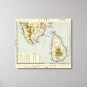 Indien, Sri Lanka Leinwanddruck