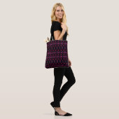 Indien Streifen Tasche (Am Model)