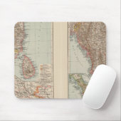 Indien Süd, Birma, Malaiische Halbinsel Mousepad (Mit Mouse)