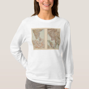Indien Süd, Birma, malaiische Halbinsel T-Shirt