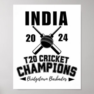 Indien T20 Cricket-Meister  Poster