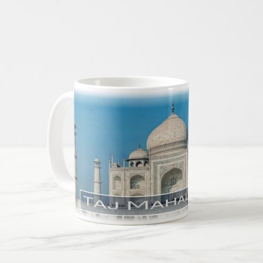 Indien - Taj Mahal - Kaffeetasse (Vorderseite Links)
