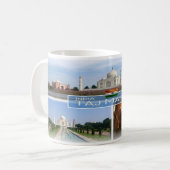 Indien - Taj Mahal - Kaffeetasse (Vorderseite Links)