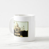 Indien Taj Mahal Kaffeetasse (Vorderseite Links)