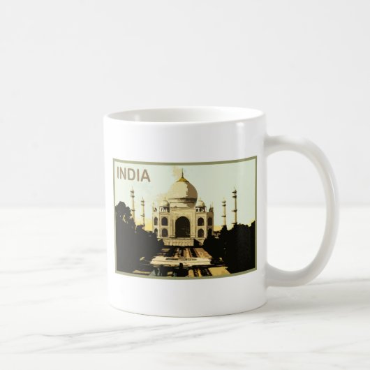 Indien Taj Mahal Kaffeetasse (Rechts)