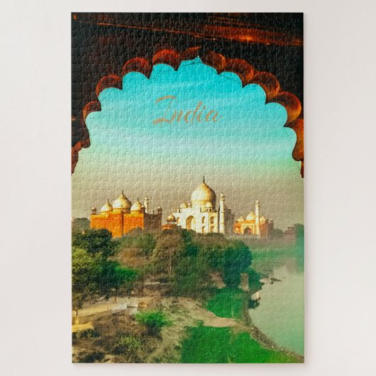 Indien Taj Mahal Puzzle (Vertikal)