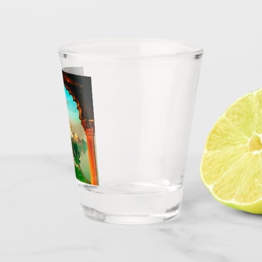 Indien Taj Mahal Schnapsglas (Rechts)