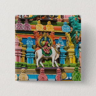 INDIEN, Tamil Nadu, Chennai: Kapaleeshwarar Button