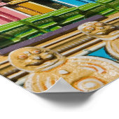 INDIEN, Tamil Nadu, Chennai: Kapaleeshwarar Poster (Ecke)