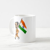 Indien-Tasse Kaffeetasse (Vorderseite Links)