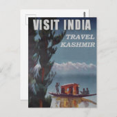 Indien Travel Postcard Postkarte (Vorne/Hinten)