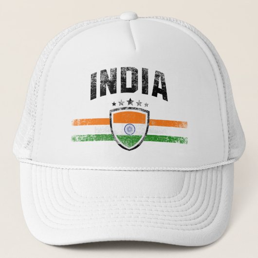 Indien Truckerkappe (Vorderseite)