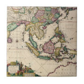 Indien u. Ceylon nach Australien Fliese (Vorderseite)