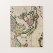 Indien u. Ceylon nach Australien Puzzle (Vertikal)