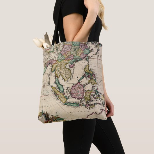 Indien u. Ceylon nach Australien Tasche (Von Nahem)