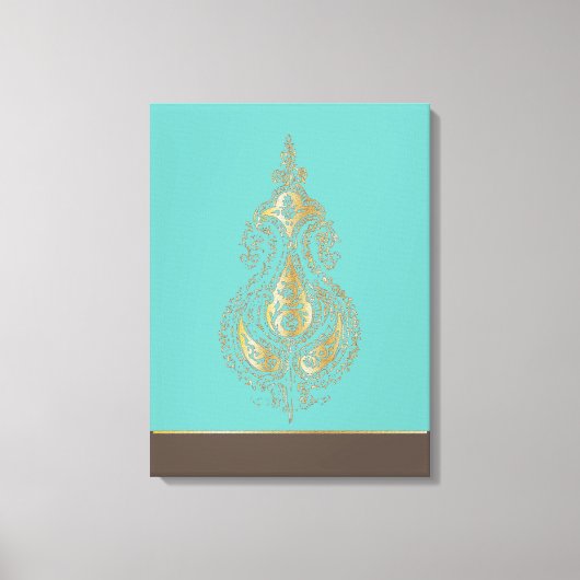 Indien - überzähmte Canvas Leinwanddruck (Vorderseite)