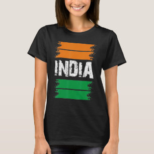 Indien Unabhängigkeitstag 15. August 1947 Indische T-Shirt