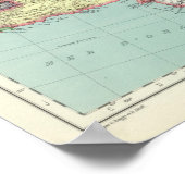 Indien und Afghanistan Poster (Ecke)