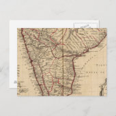 Indien und Bangladesch Postkarte (Vorne/Hinten)