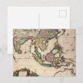 Indien und Ceylon bis Australien Postkarte (Vorne/Hinten)