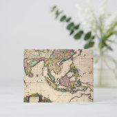 Indien und Ceylon bis Australien Postkarte (Stehend Vorderseite)