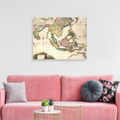 Indien und Ceylon nach Australien Leinwanddruck (Insitu (Wohnzimmer))