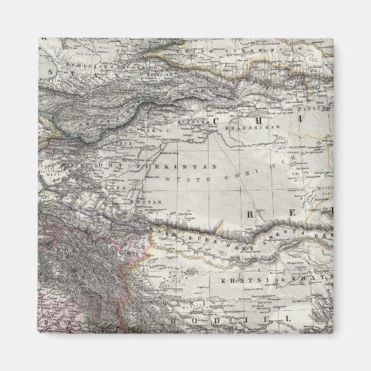 Indien und China Magnet (Vorne)