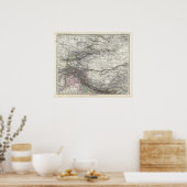 Indien und China Poster (Küche)