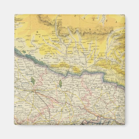 Indien und Nepal Magnet (Vorne)