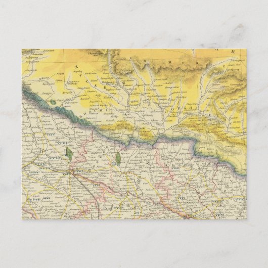 Indien und Nepal Postkarte (Vorderseite)
