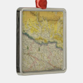 Indien und Nepal Silbernes Ornament (Rechts)