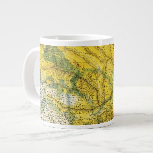 Indien und Pakistan Jumbo-Tasse (Vorderseite Links)