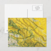 Indien und Pakistan Postkarte (Vorne/Hinten)