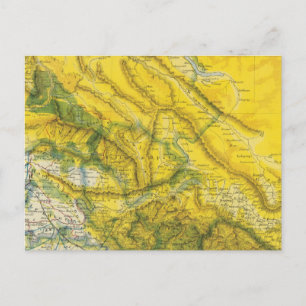 Indien und Pakistan Postkarte